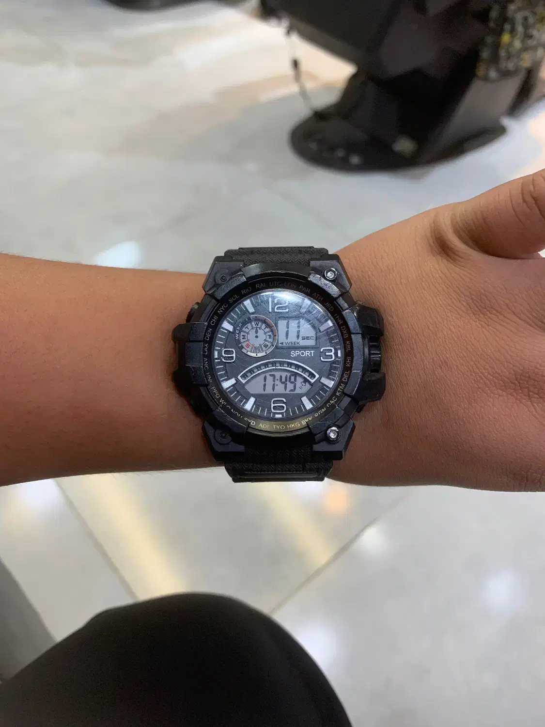 ساعت  مچی جی شاک|ساعت|لاهیجان, کوی زمانی|دیوار