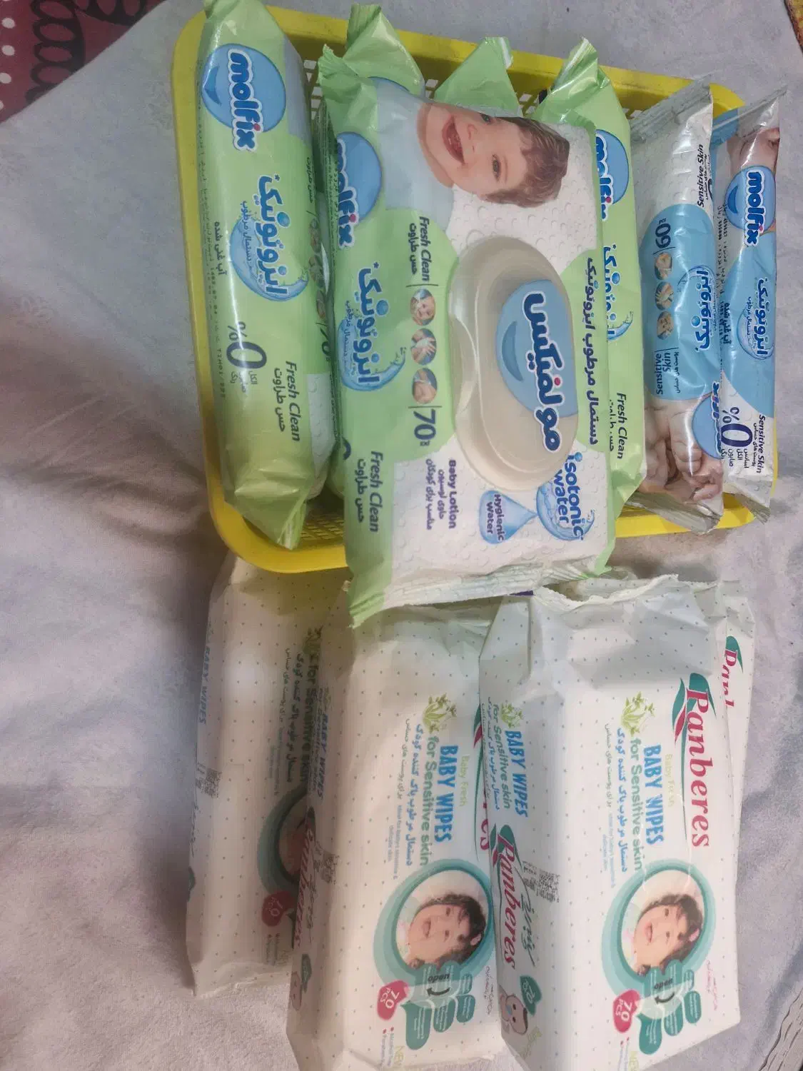 پوشک و دستمال مرطوب|اسباب و اثاث بچه|بندرعباس, |دیوار