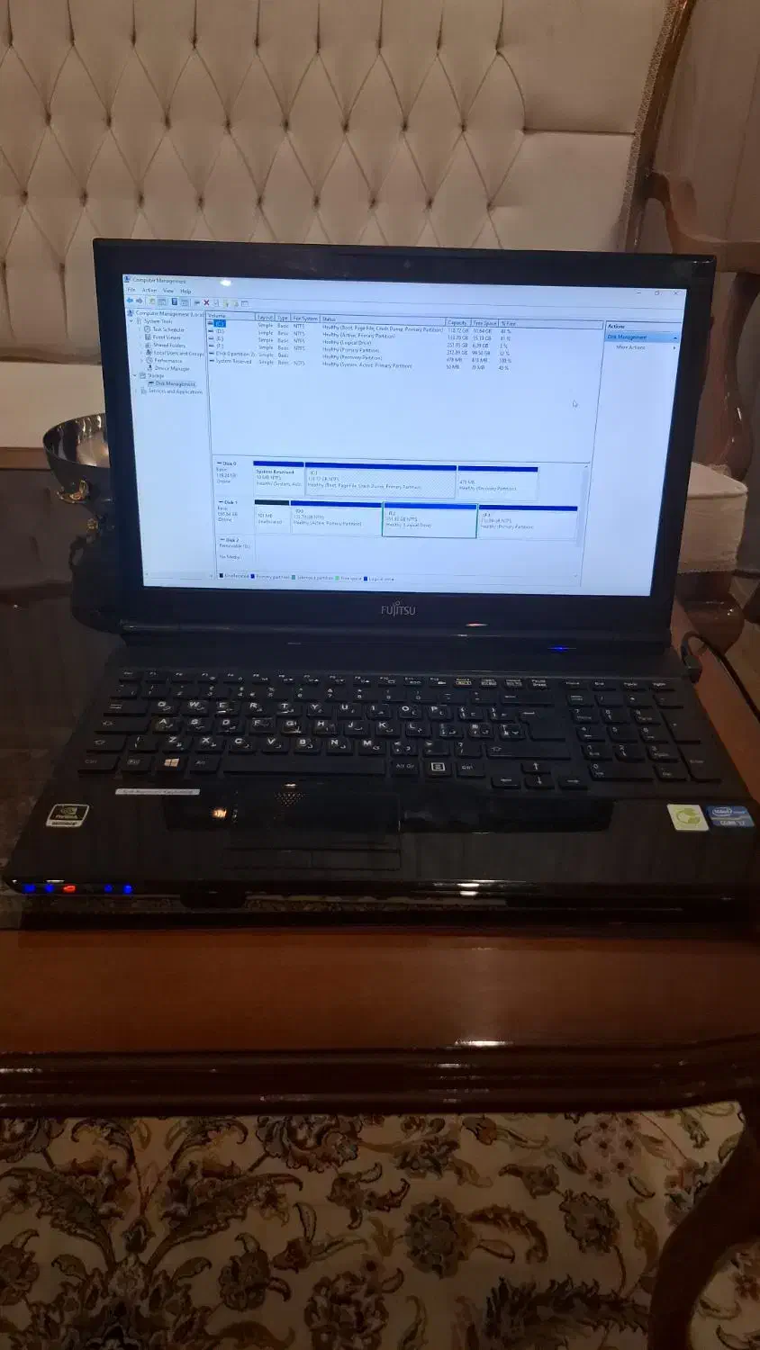 لپ تاپ i7 نسل سوم چهار هسته ای گرافیک 1GB|رایانه همراه|بجنورد, |دیوار