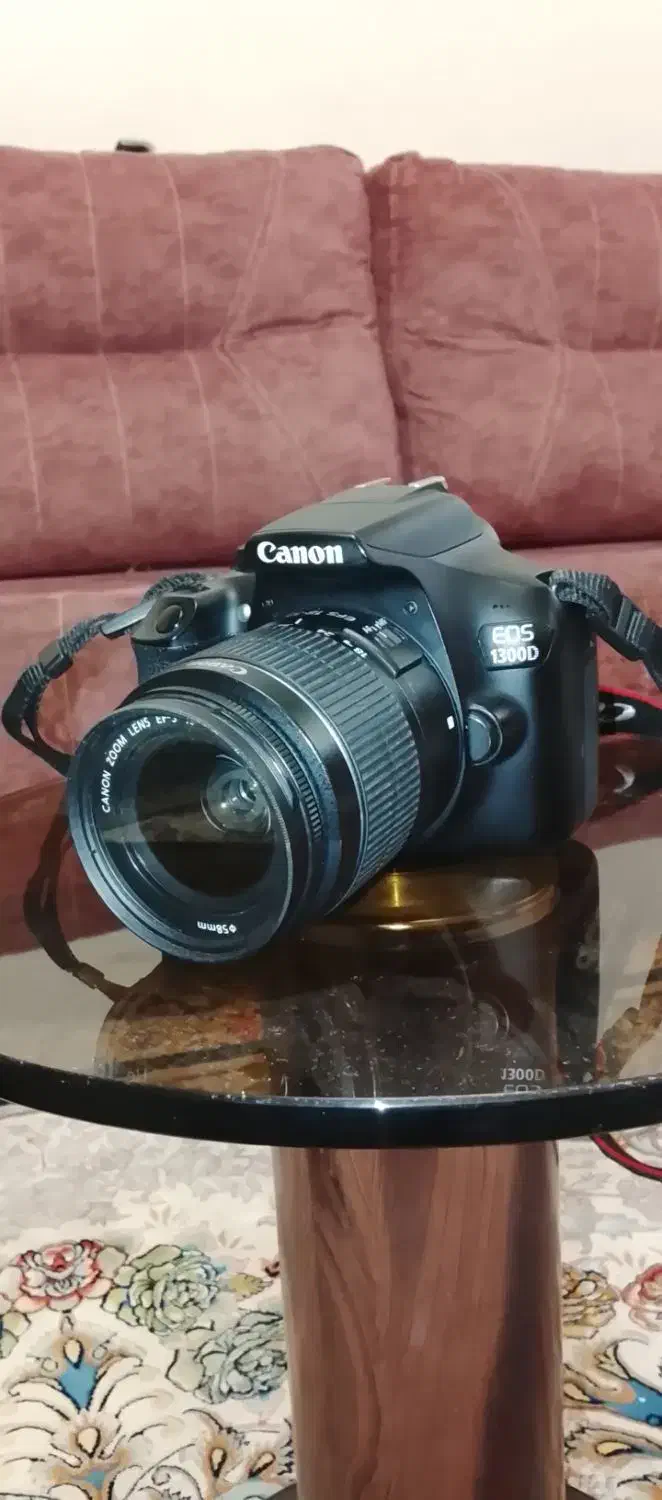 دوربین Canon 1300d با لنز  18-55|دوربین عکاسی و فیلم‌برداری|کرج, گلشهر|دیوار