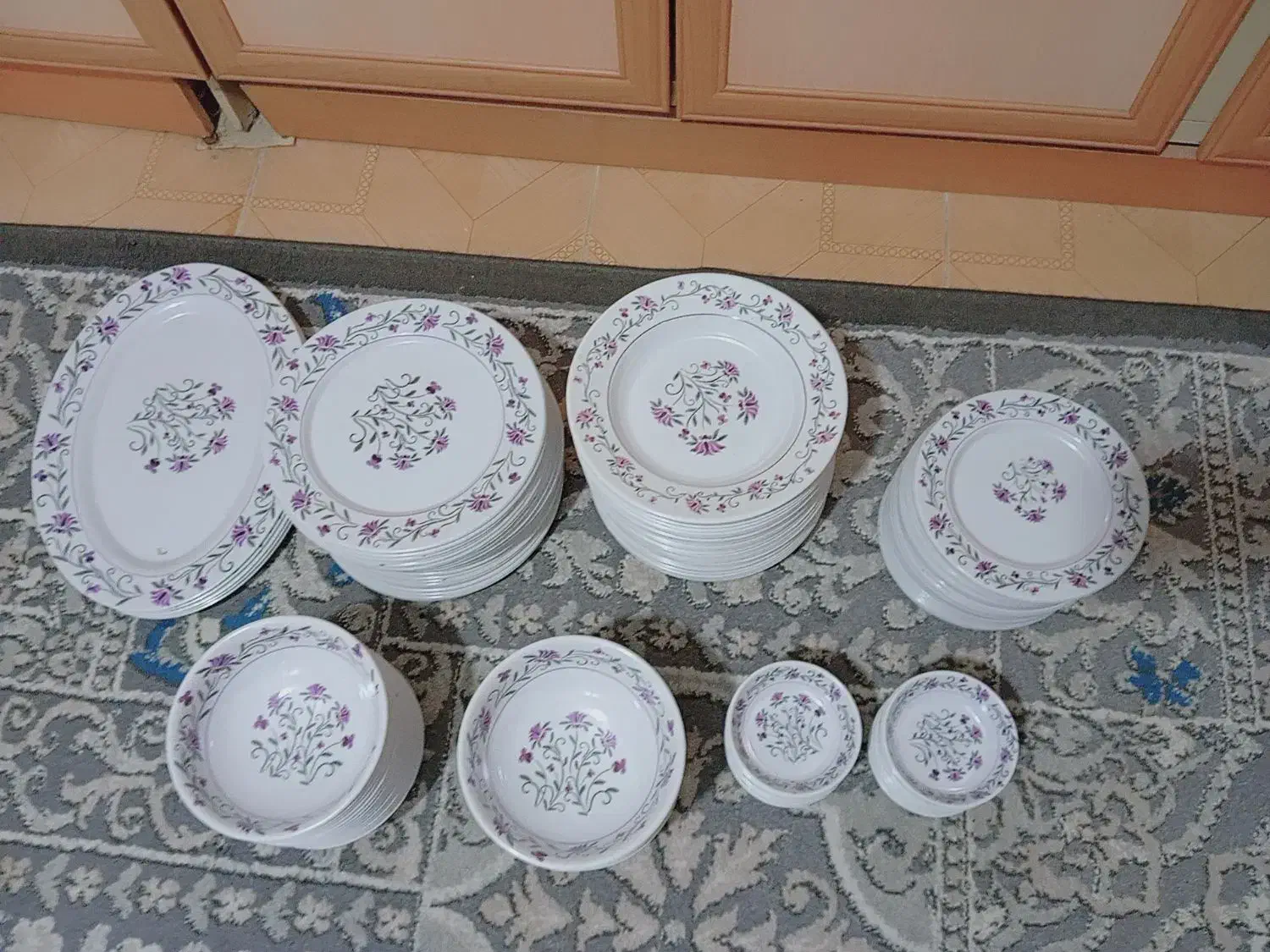 سرویس ملامین|ظروف سرو و پذیرایی|خزل, |دیوار