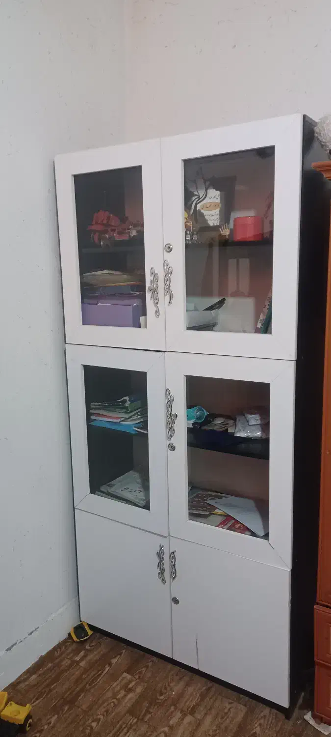 فروش کتابخانه و کمد وسایل|کتابخانه، شلف، قفسه‌های دیواری|قوچان, |دیوار