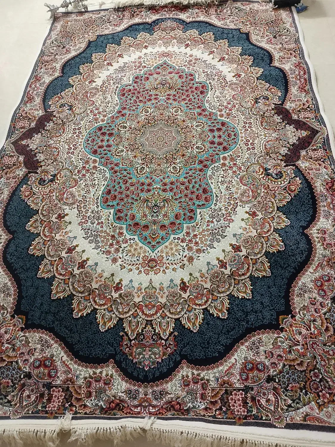 یک جفت فرش ۶ متری|فرش|کاشان, زیدی|دیوار