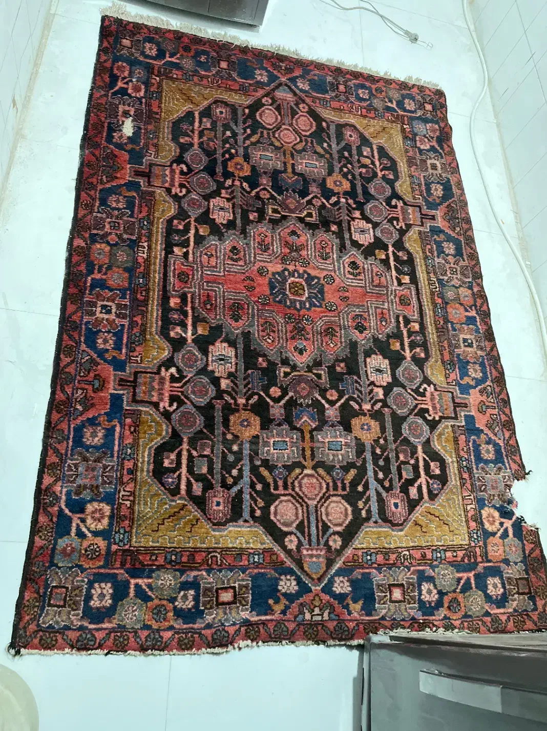 فرش دستباف هریس قدیمی و ارزشمند سایز ۲*۳|فرش|تهران, دکتر هوشیار|دیوار