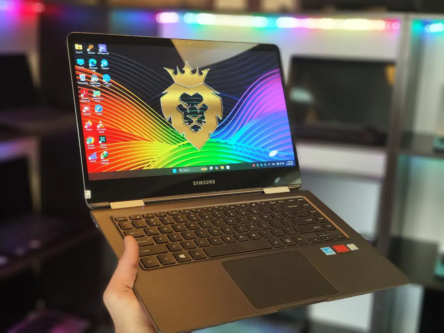 سامسونگ لوکس ظریف i7 رم16 گرافیکدار تبلت شو با قلم|رایانه همراه|تهران, بلوار کشاورز|دیوار