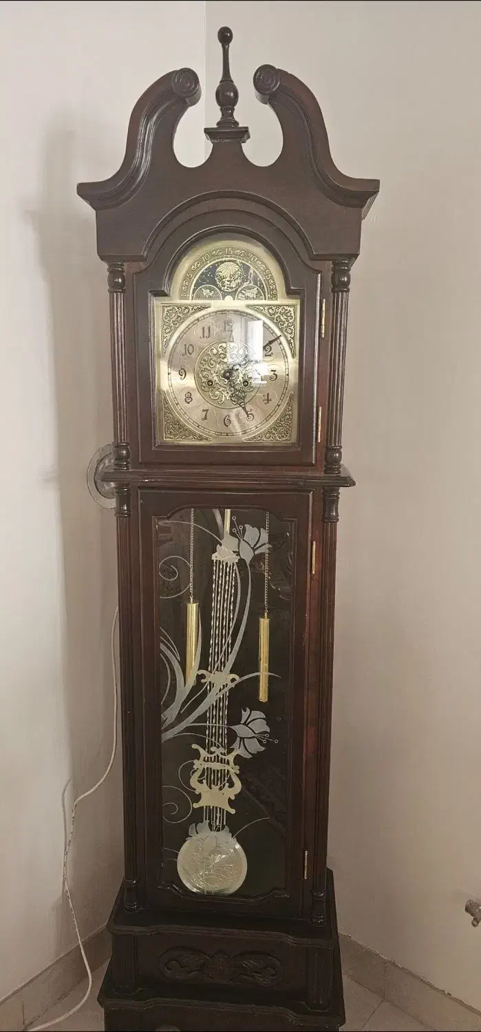 ساعت ایستاده تمام چوب|ساعت دیواری و تزئینی|بیرجند, |دیوار