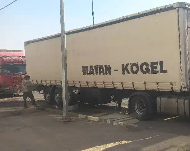 تریلی کانتین چادری ترانزیت کانتینر|خودرو سنگین|قزوین, |دیوار