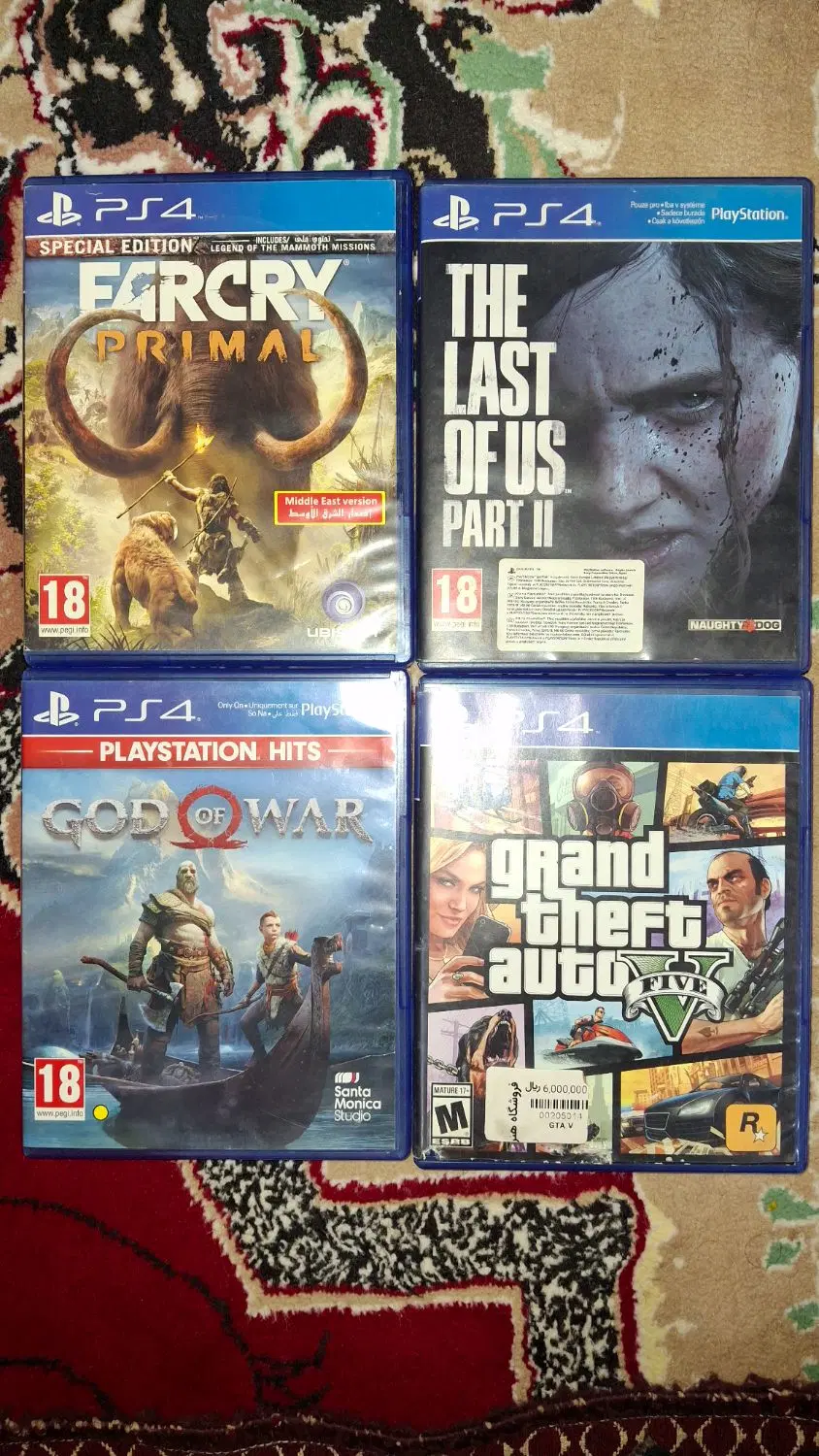 دیسک ps4|کنسول، بازی ویدئویی و آنلاین|اهواز, کوی طلاب|دیوار