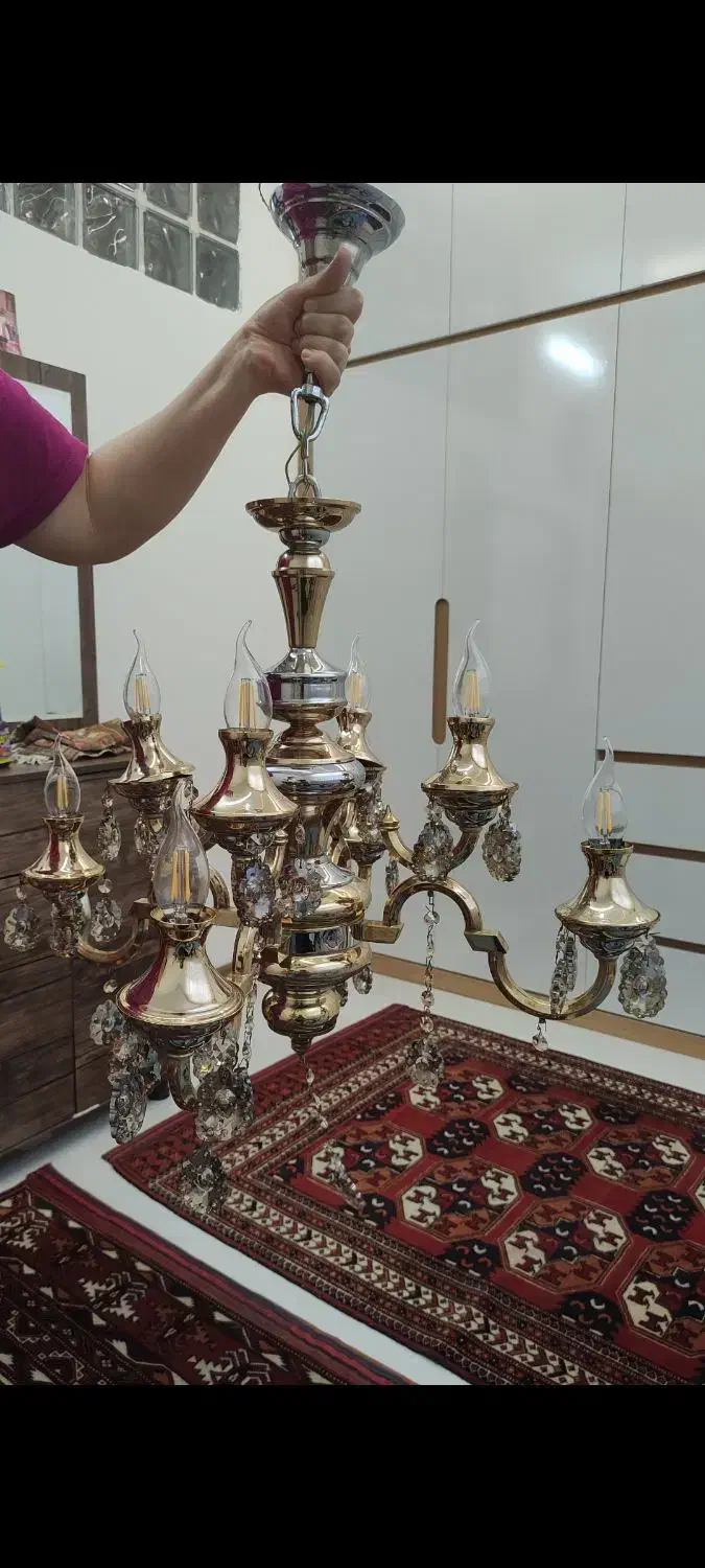 لوستر|لوستر و چراغ آویز|مشهد, امام خمینی|دیوار