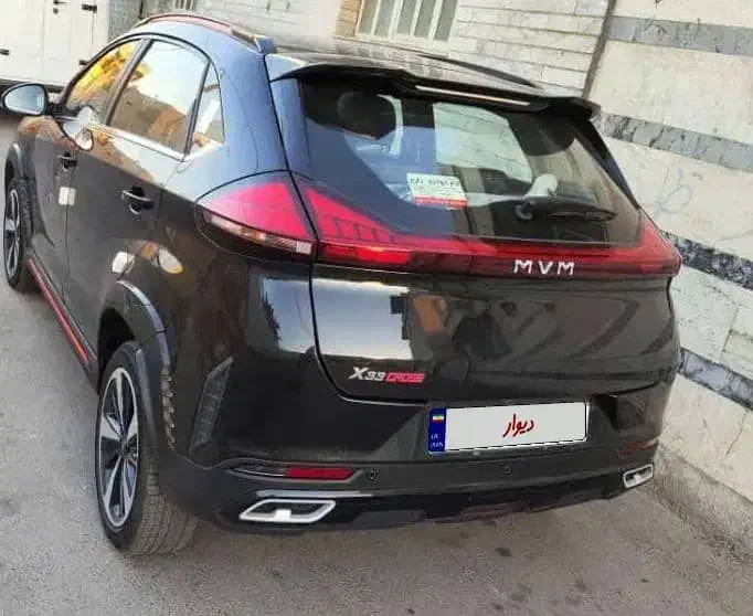 ام وی ام x33crossمشکی اتومات|خودرو سواری و وانت|شیراز, طلاب|دیوار
