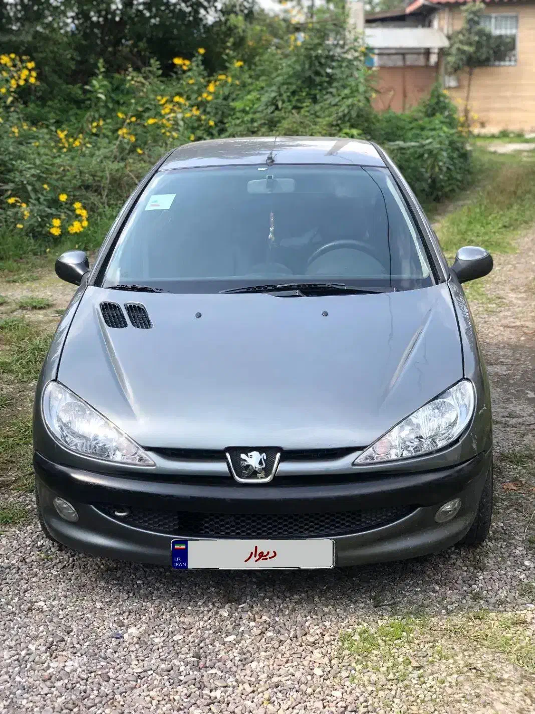 پژو ۲۰۶ تیپ ۲ شاسی سالم|خودرو سواری و وانت|رشت, فلسطین|دیوار