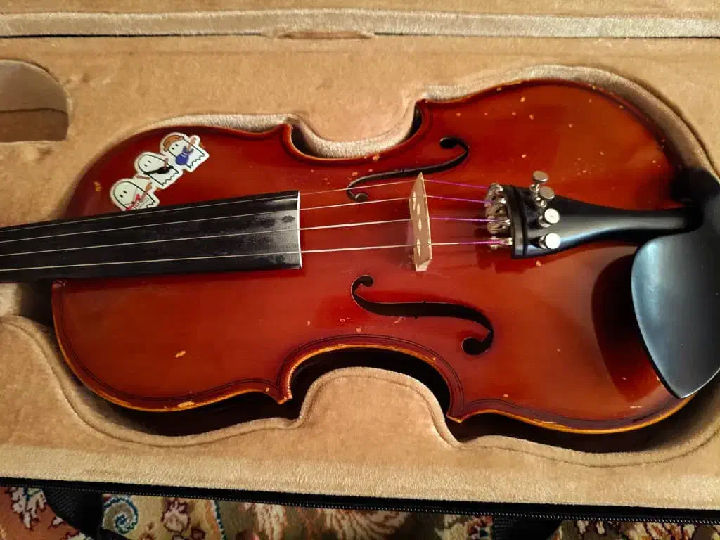 ویولن خوش صدا به همراه آرشه چوبی|ویولن|تهران, میدان ولیعصر|دیوار