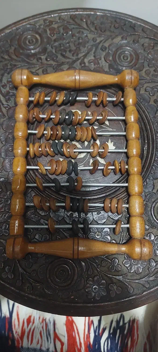 چرتکه قدیمی|کلکسیون اشیاء عتیقه|رشت, باهنر|دیوار