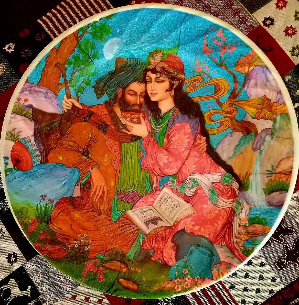 ملامین قدیمی دیس خیام نیشابوری مناسب شب یلدا|ظروف سرو و پذیرایی|تهران, والفجر|دیوار