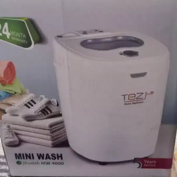 یک عدد مینی واش نو نو|ماشین لباسشویی و خشک‌کن لباس|نرماشیر, |دیوار