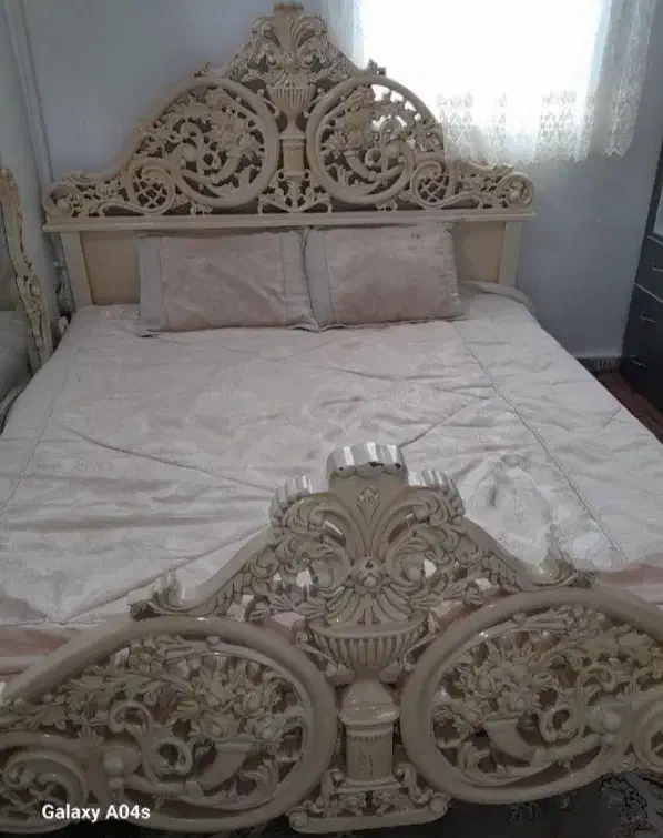 تخت خواب دونفره|تخت و سرویس خواب|ساوه, |دیوار