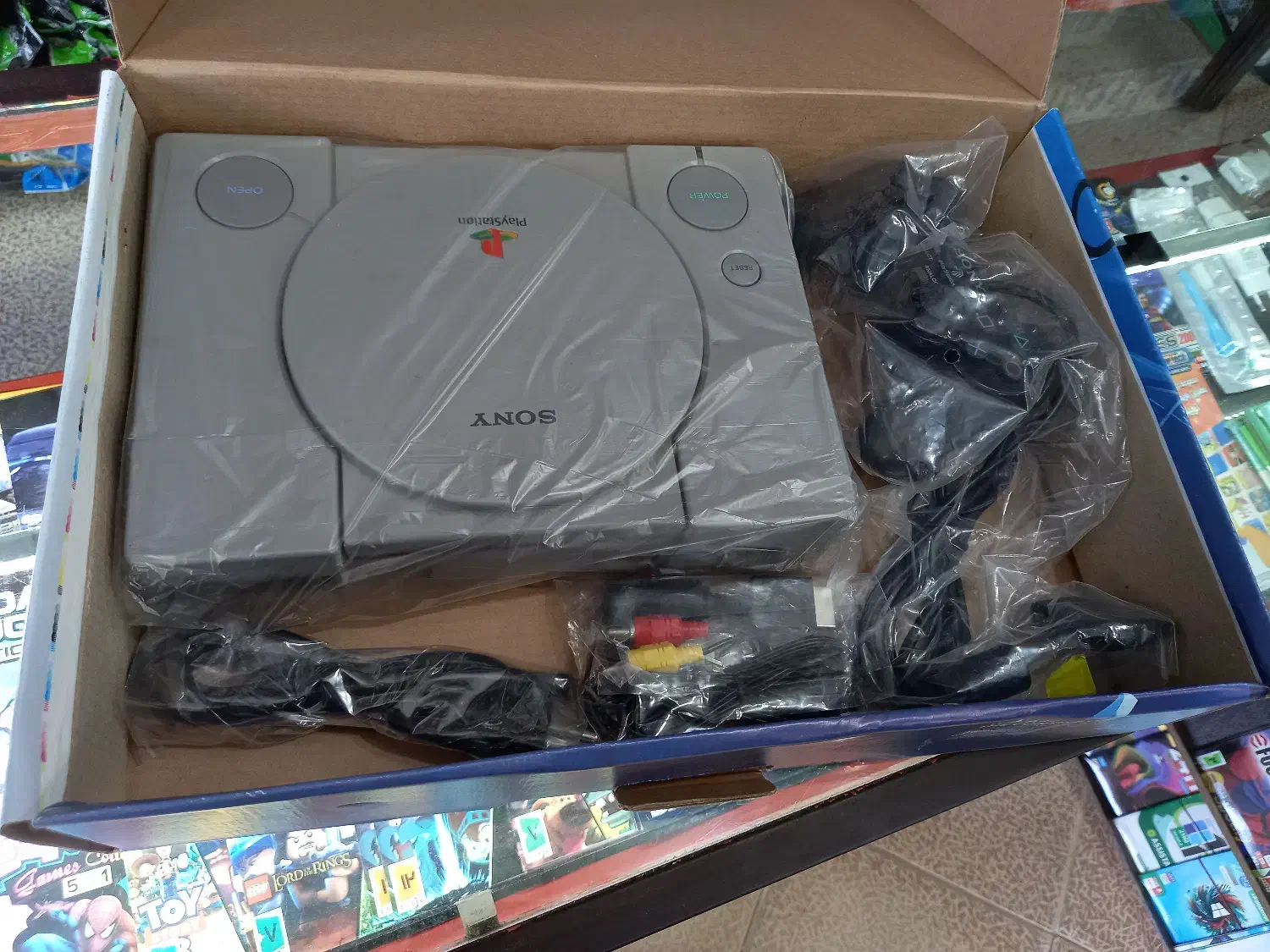 پلی استیشن 1 (PS1) سالم ، با جعبه و لوازم کامل|کنسول، بازی ویدئویی و آنلاین|کیاشهر, |دیوار