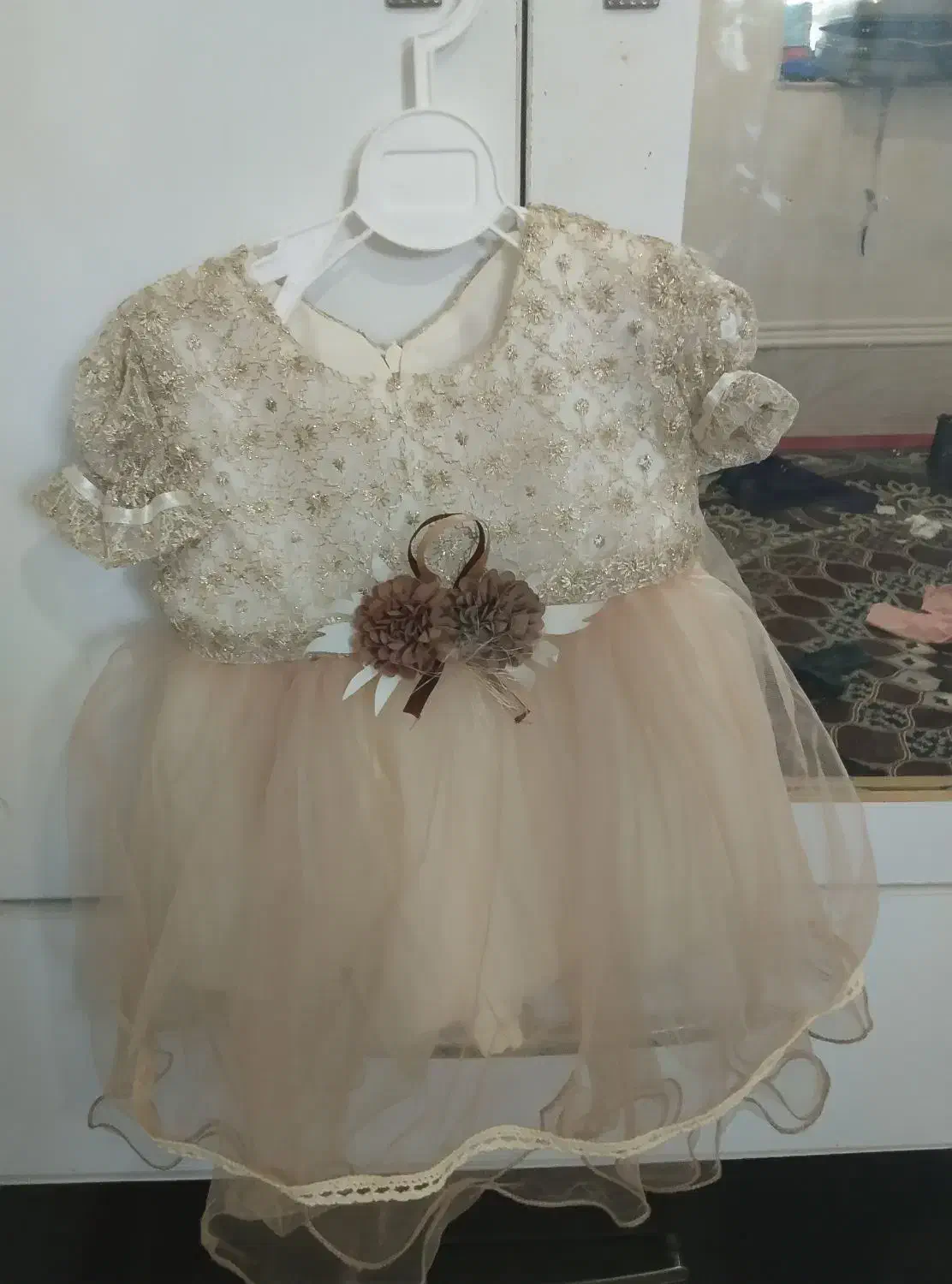 سه عدد لباس مجلسی با یک تور دخترونه  فروش میرسد|لباس|زرین دشت (فارس), |دیوار