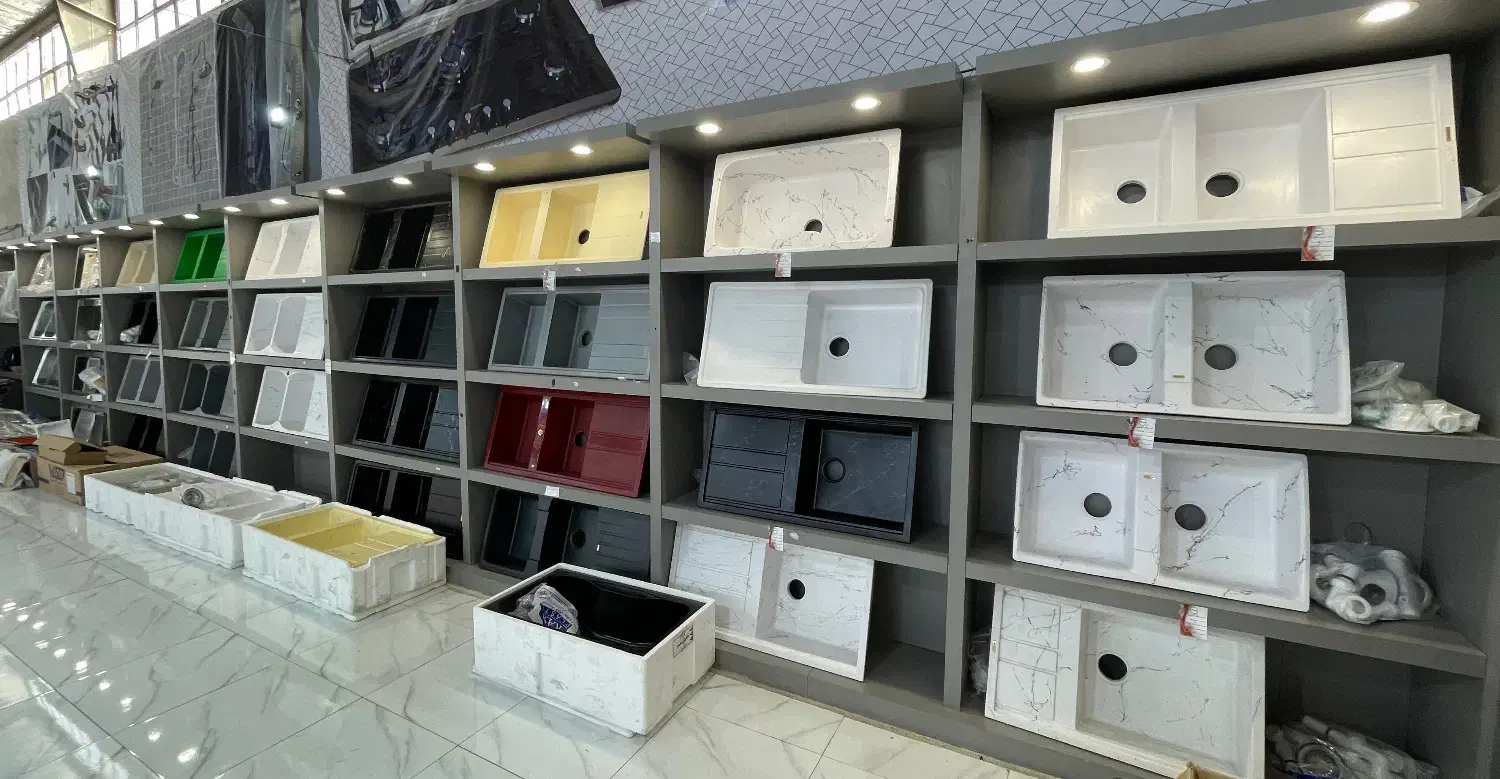 سینک گرانیتی و استیل روکار و توکار رنگ بندی مختلف|مصالح و تجهیزات ساختمان|تهران, هفده شهریور|دیوار