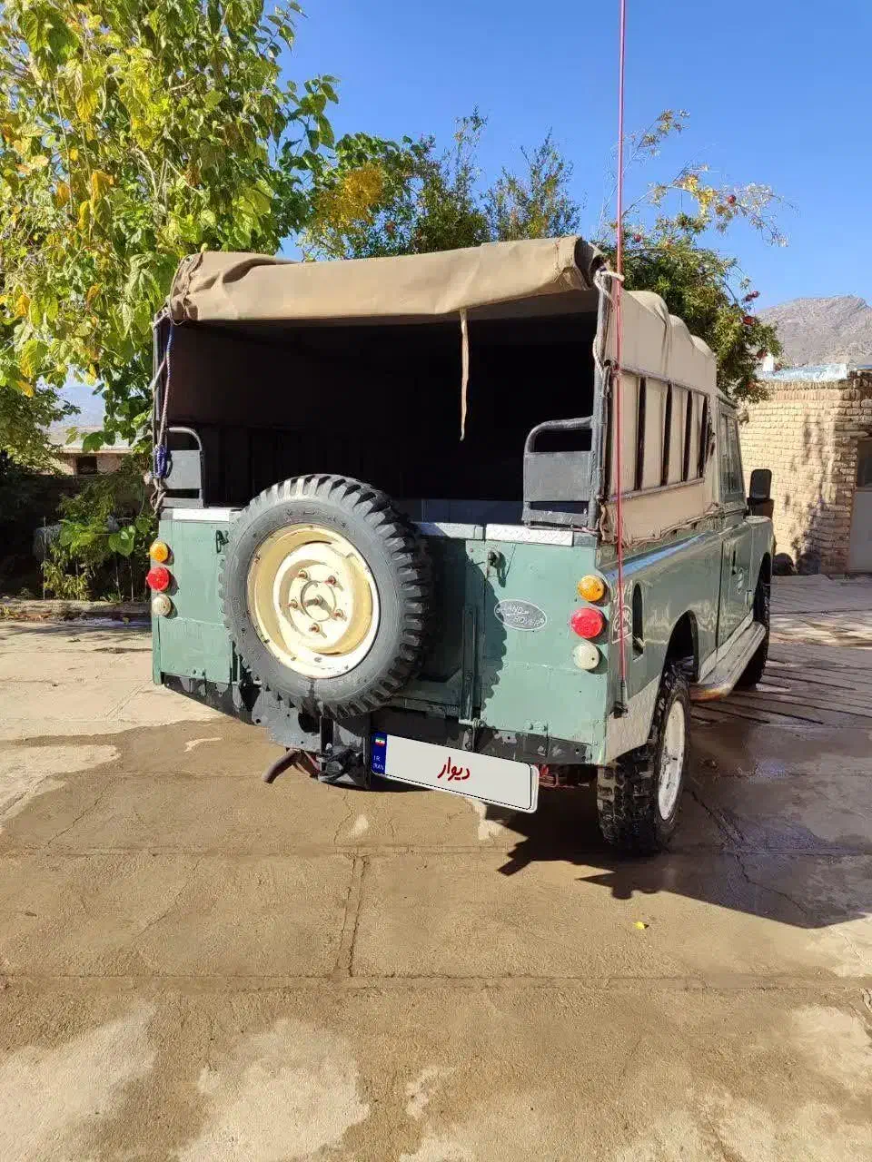 لندرور یک تنی مدل ۶۱|خودرو سواری و وانت|چگنی, |دیوار