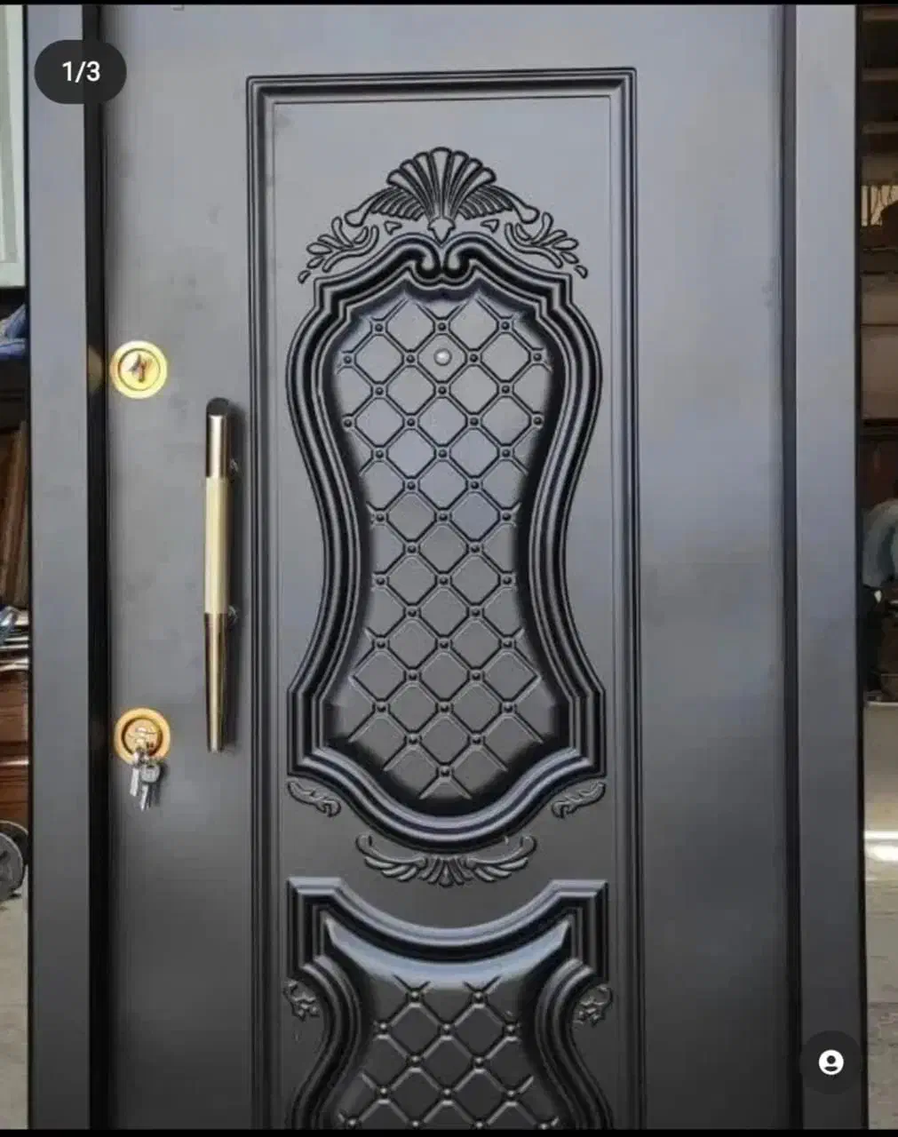 درب ضدسرقت دیپلمات نرده استیل ،شیشه سکوریت کدP032|مصالح و تجهیزات ساختمان|محمودآباد, |دیوار