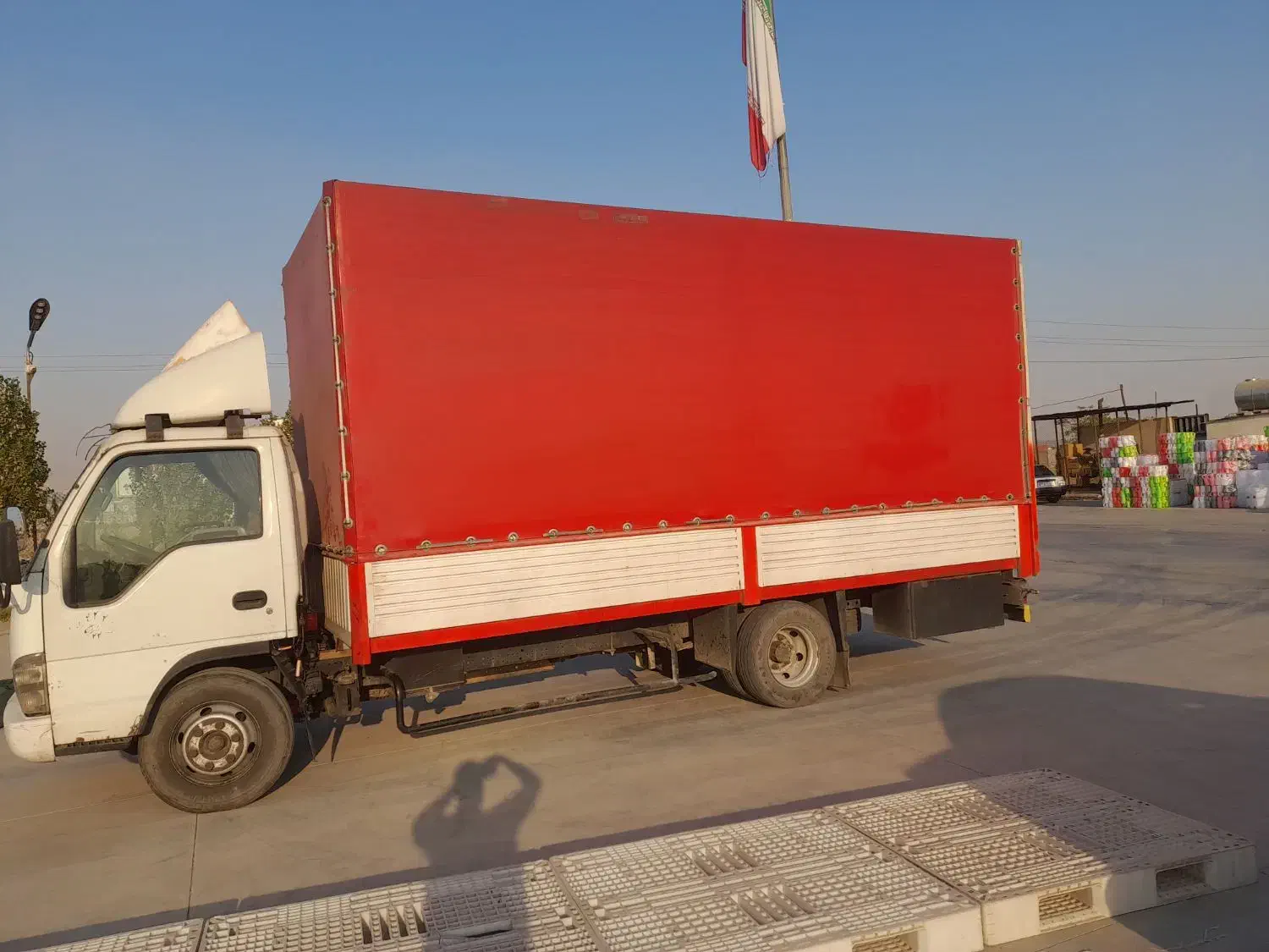 ایسوزو۶تن مدل ۸۶ بدون رنگ وضربه|خودرو سنگین|تهران, میدان میوه و تره‌بار مرکزی|دیوار