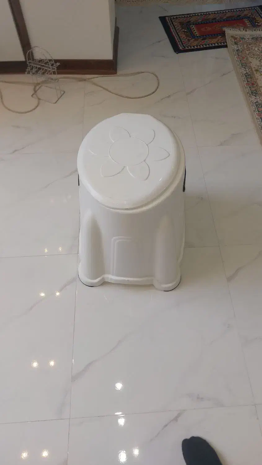 توالت فرنگی پلاستیکی نو روشویی باپایه|لوازم سرویس بهداشتی|برخوار, |دیوار