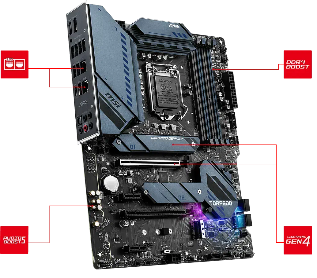 باندل گیمینگ z590 msi mag|قطعات و لوازم جانبی رایانه|تهران, علی‌آباد|دیوار