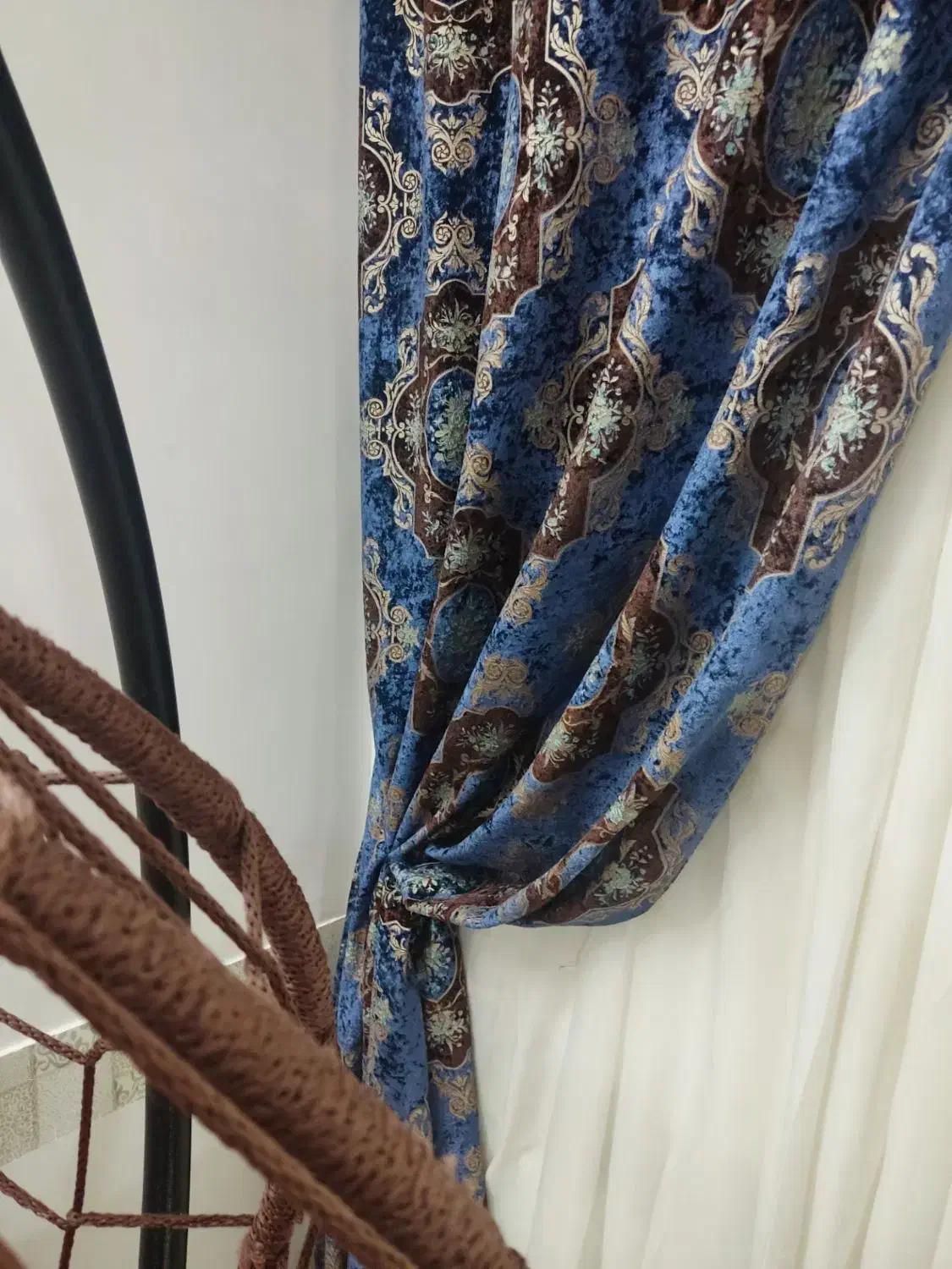 پرده|پرده، رانر، رومیزی|تربت‌حیدریه, کاشانی|دیوار