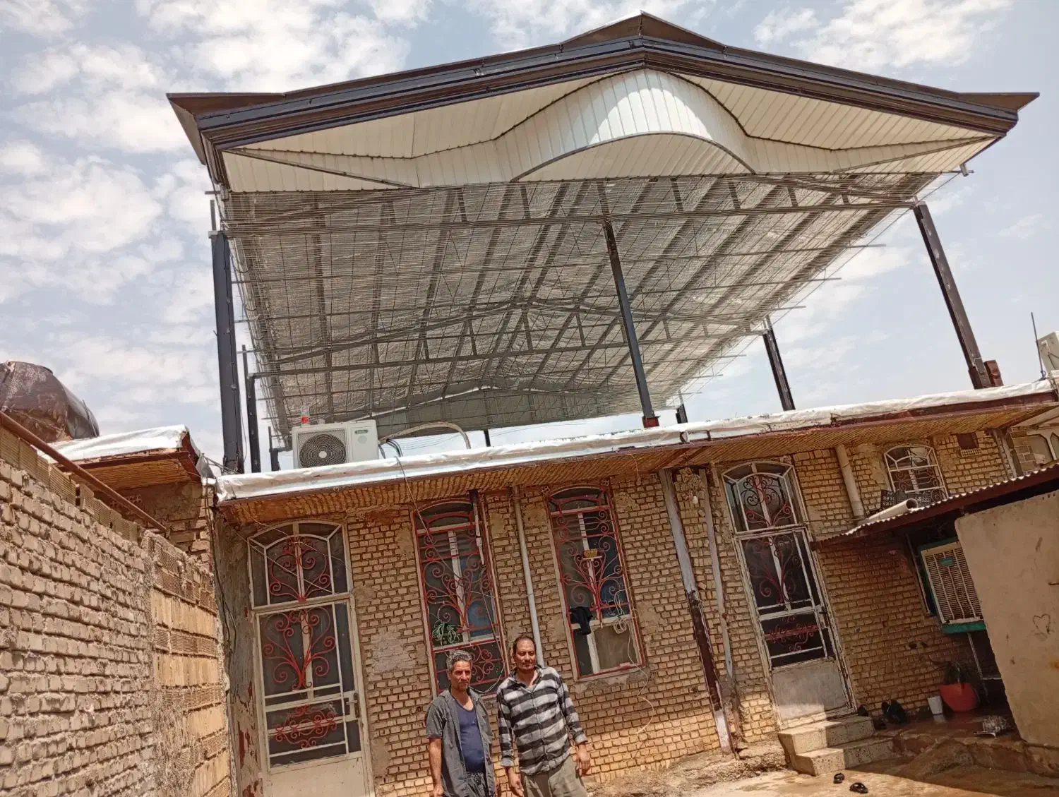 نصب شیروانی نقد واقساطی|خدمات پیشه و مهارت|الشتر, |دیوار