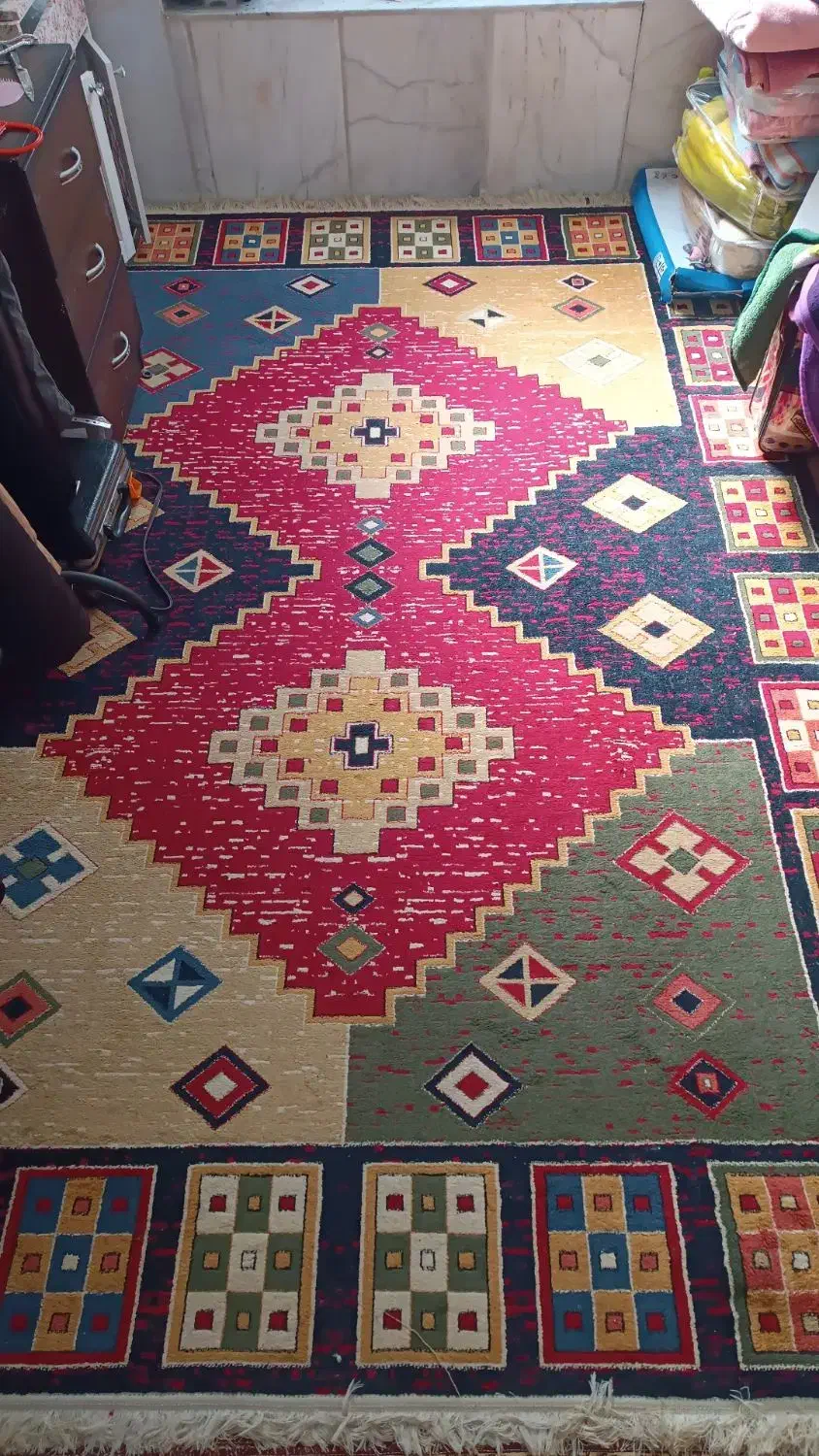 سه عدد گلیم فرش سالم|گلیم، جاجیم، گبه|جهرم, |دیوار