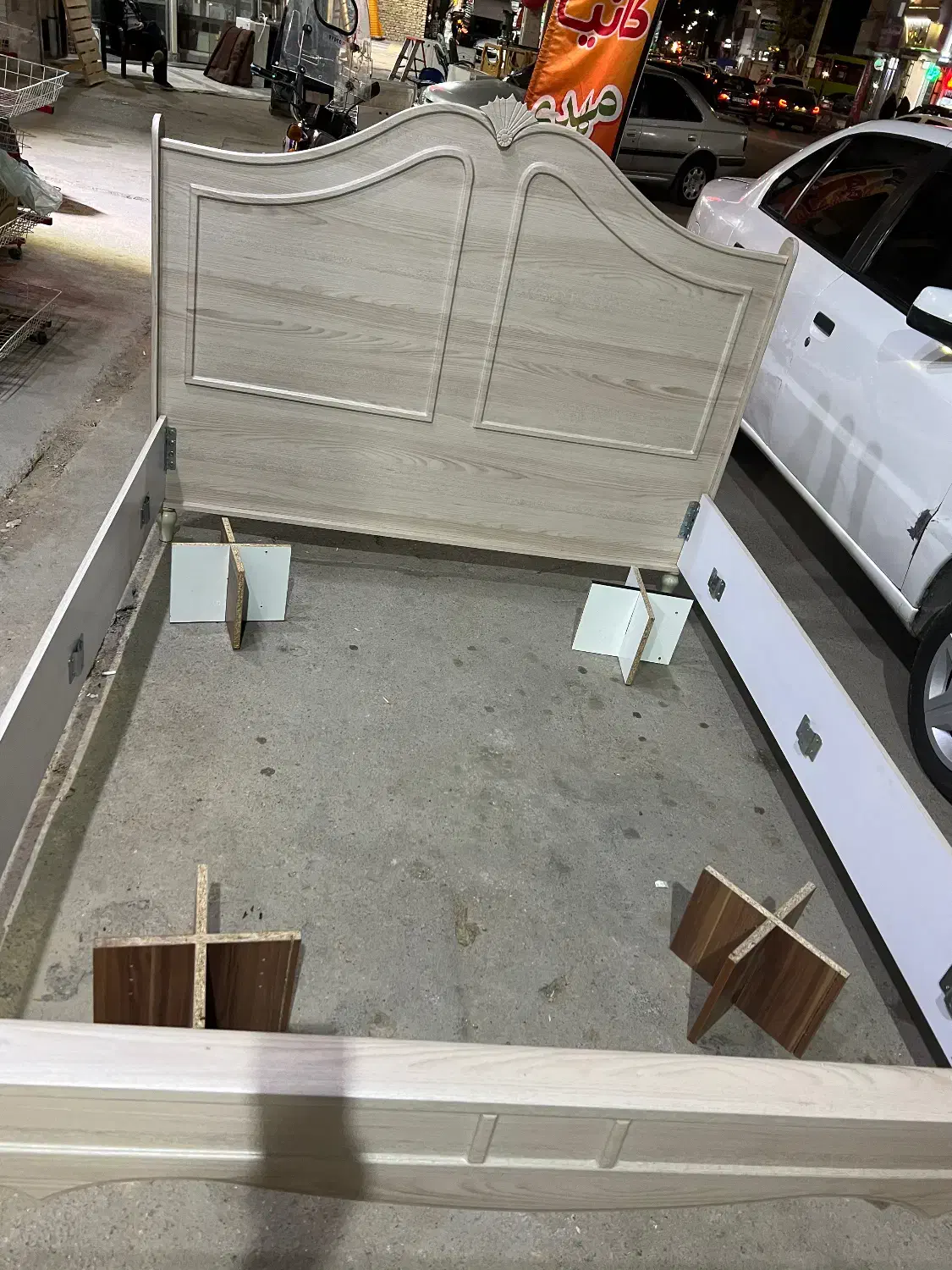 تخت۲نفره  و دراور در حد نو دوماه کار|تخت و سرویس خواب|بجنورد, |دیوار