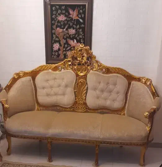 مبل طرح فرحی ۹نفره|مبلمان خانگی و میز عسلی|تهران, قلهک|دیوار