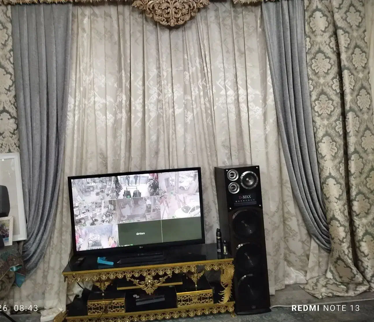 پرده|پرده، رانر، رومیزی|قم, شهر قائم|دیوار