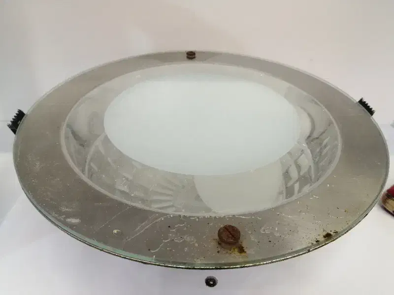 3عدد چراغ سقفی توکار لامپ خور|لوستر و چراغ آویز|تبریز, |دیوار