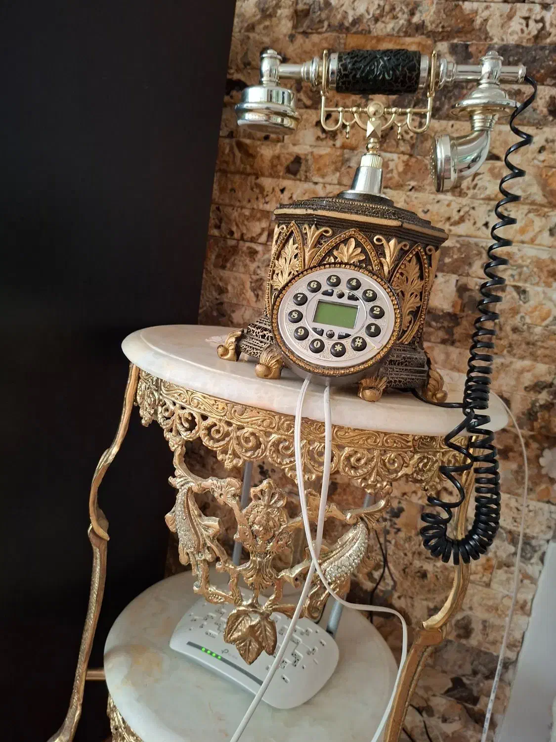 گوشی تلفن سلطنتی سالم|تلفن رومیزی|ماهدشت, |دیوار