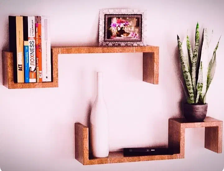 شلف دیواری و باکس|کتابخانه، شلف، قفسه‌های دیواری|کرمان, |دیوار