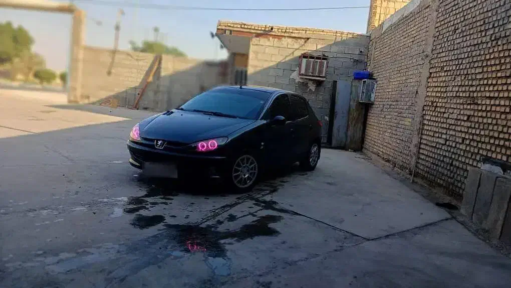 پژو 206 یشمی متالیک تیپ 2|خودرو سواری و وانت|بندر امام خمینی, |دیوار