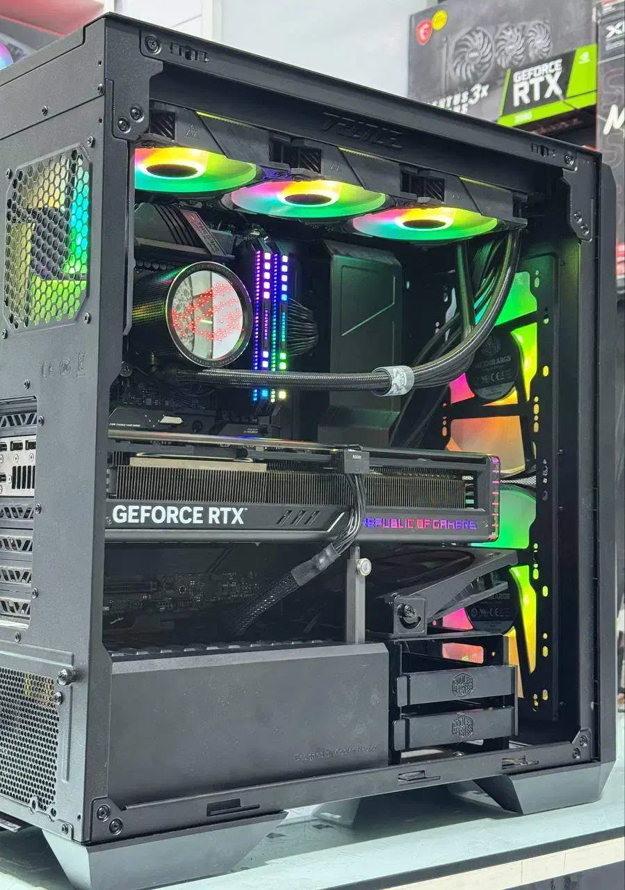 سیستم i9 نسل 14 و ROG 4080 SUPER|رایانه رومیزی|مشهد, ارشاد|دیوار