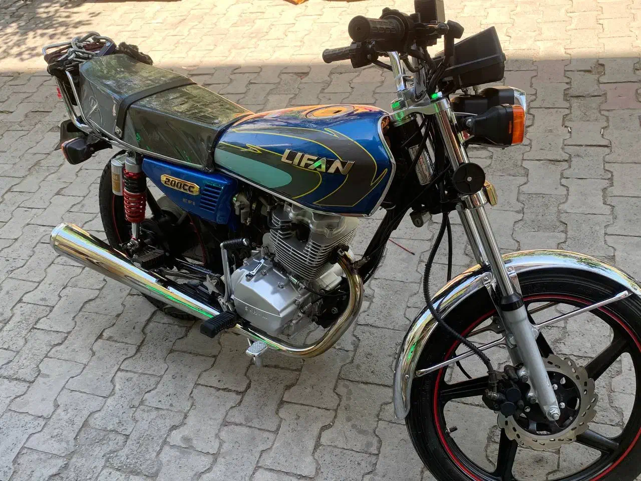 موتور لیفان 200 در حد صفر مدل 401|موتورسیکلت|مشهد, الهیه|دیوار