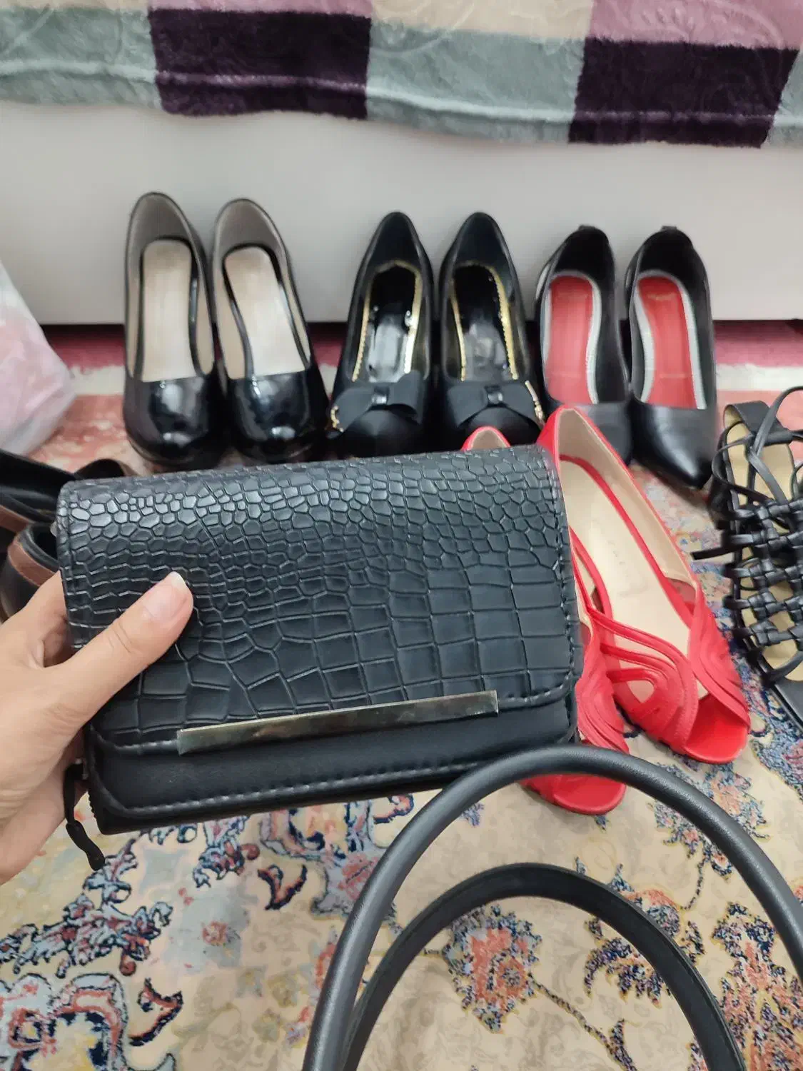 کیف زنانه مجلسی واداری وکوله پشتی|کیف، کفش، کمربند|بهشهر, |دیوار