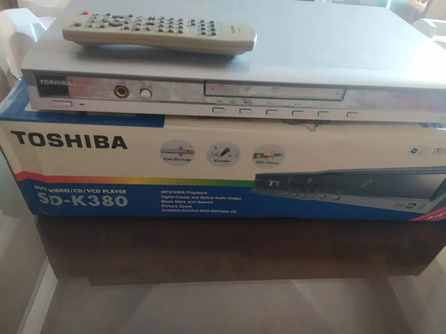 دی وی دی پلیر توشیبا|پخش‌کننده DVD و ویدیو|تهران, بهاران|دیوار