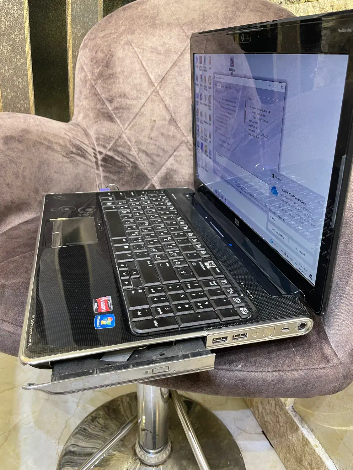 لپ تاپ HP با هارد SSD 256|رایانه همراه|مشهد, آزادشهر|دیوار