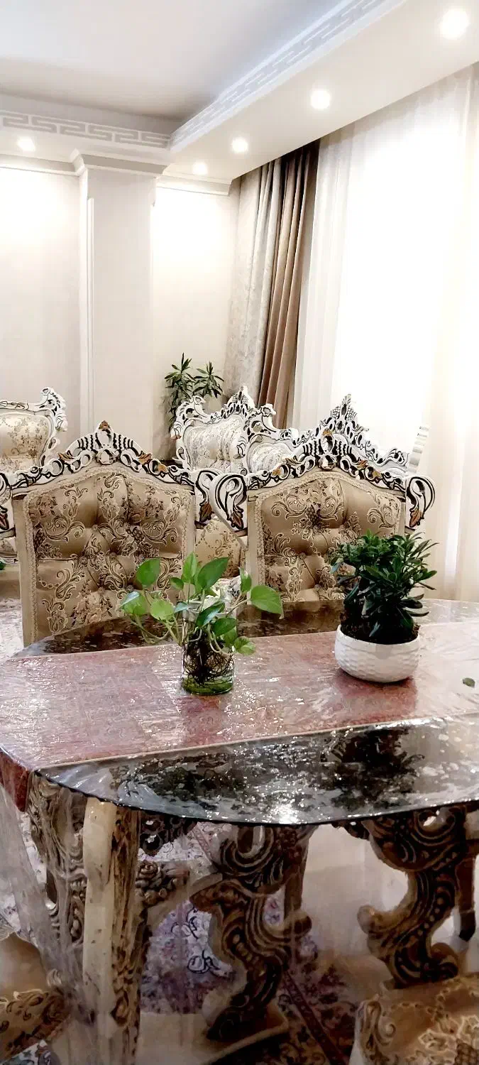 ست مبلمان و غذاخوری|مبلمان خانگی و میز عسلی|سمنان, |دیوار