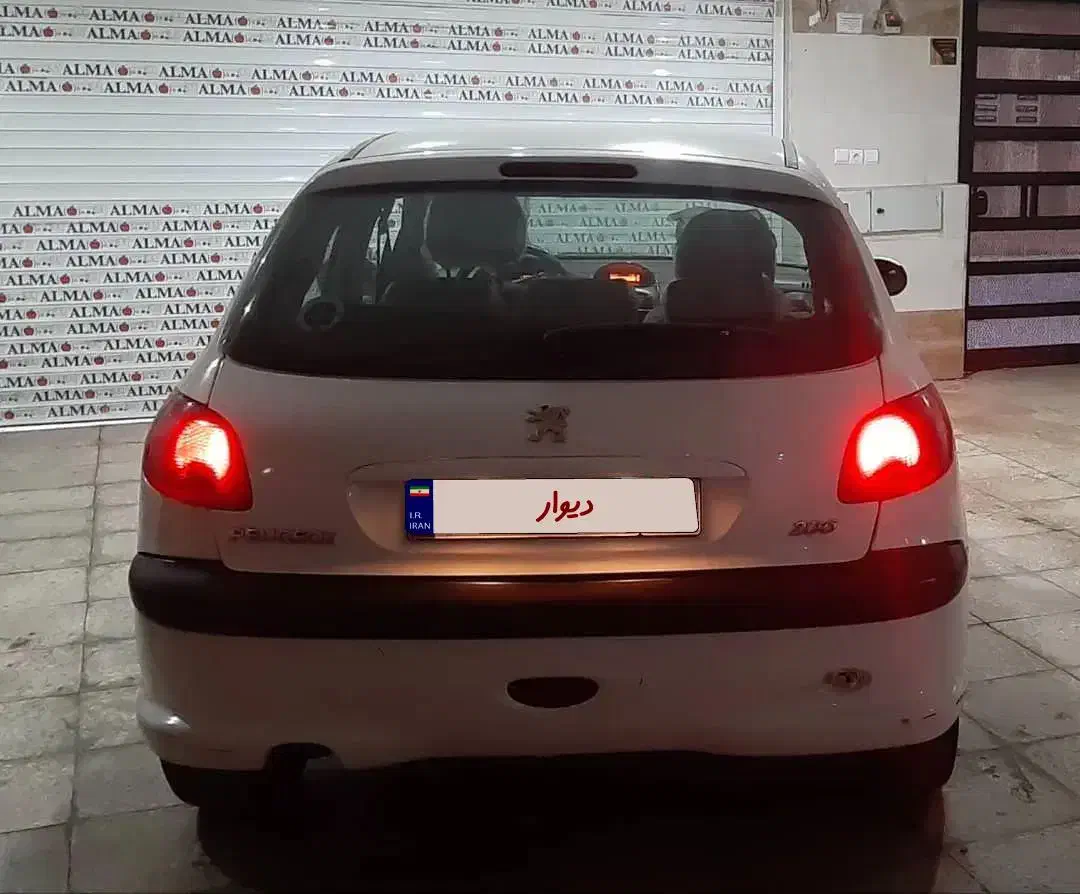 ۲۰۶ تیپ ۲ خانگی|خودرو سواری و وانت|تهران, امام زاده حسن|دیوار