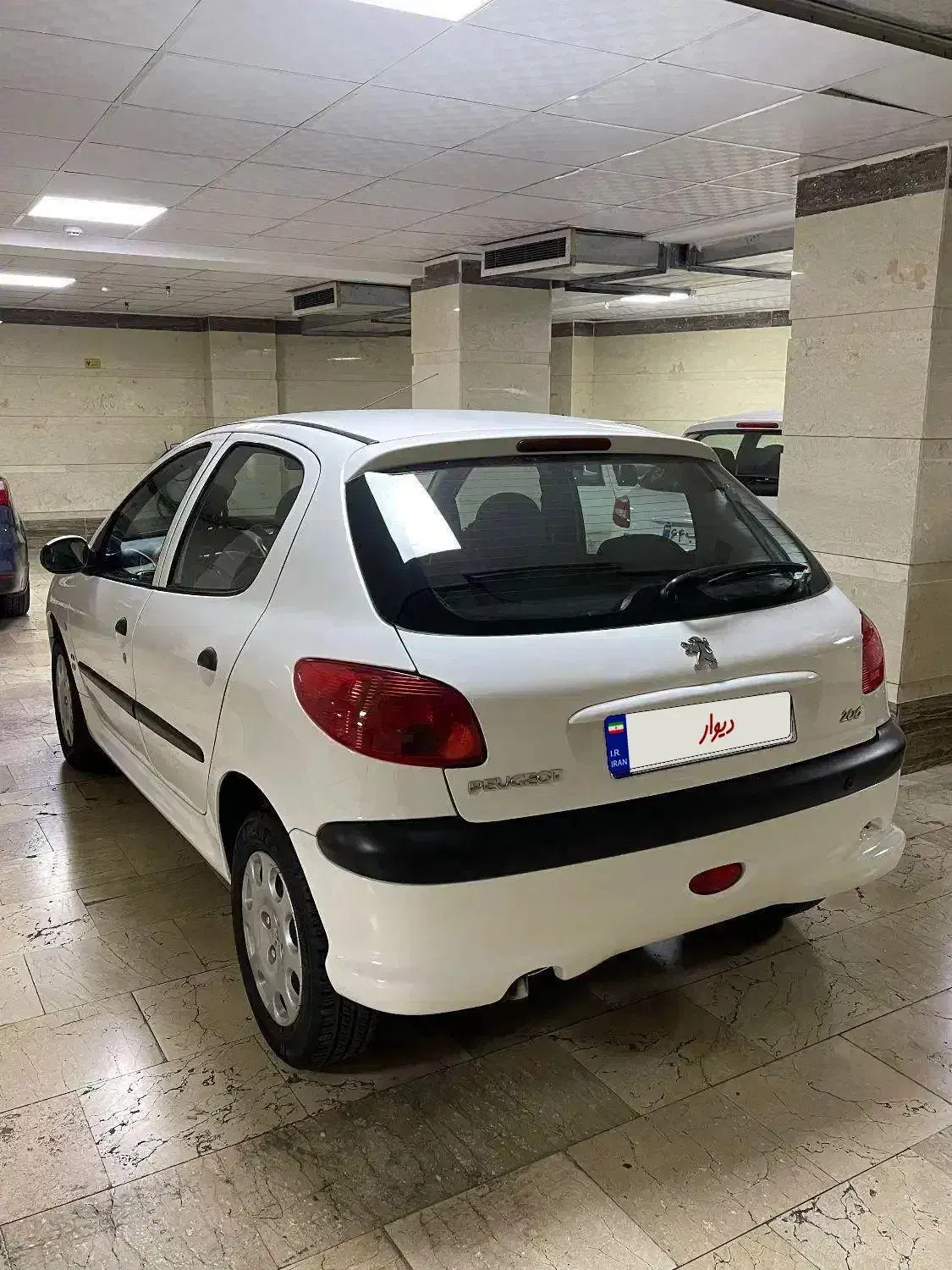 ۲۰۶ تیپ ۵ مدل ۱۳۹۶ بیرنگ سالم|خودرو سواری و وانت|شهریار, شهریار|دیوار