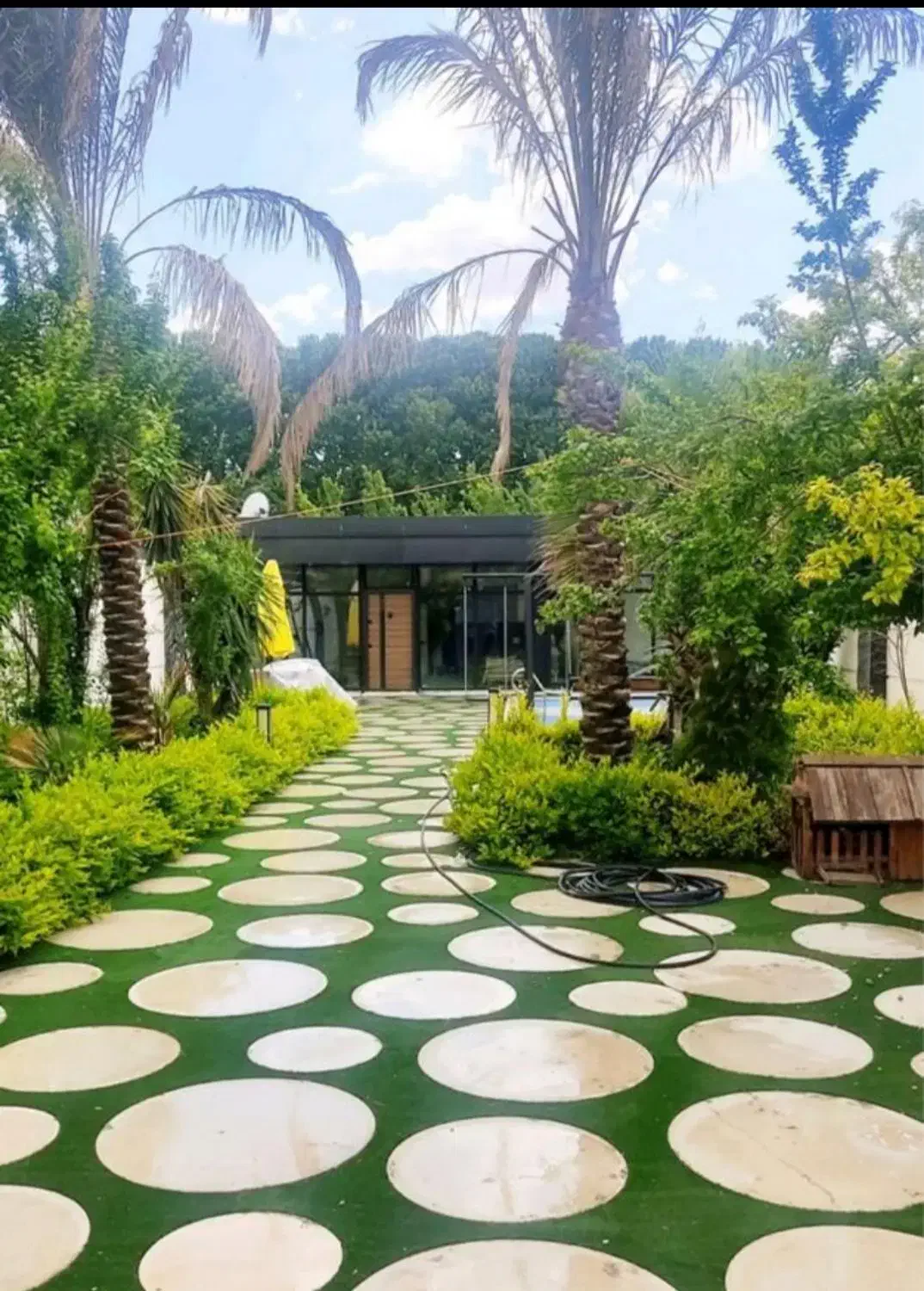 اجاره باغ ویلا خوشنام وملارد استخر آبگرم داخل|اجارهٔ کوتاه‌مدت ویلا و باغ|شهریار, شهرک شاهد|دیوار