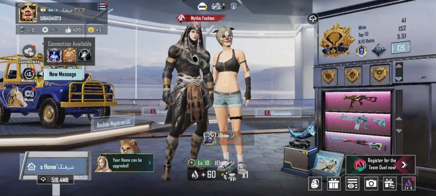 فروش اکانت پابجی مبایل|کنسول، بازی ویدئویی و آنلاین|آباده, |دیوار