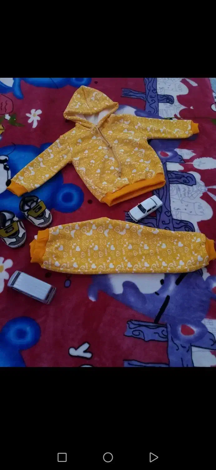 پوشاک دختر پسر کاپشن ست هودی بلوز شلوار آکبند نمین|کفش و لباس بچه|نمین, |دیوار