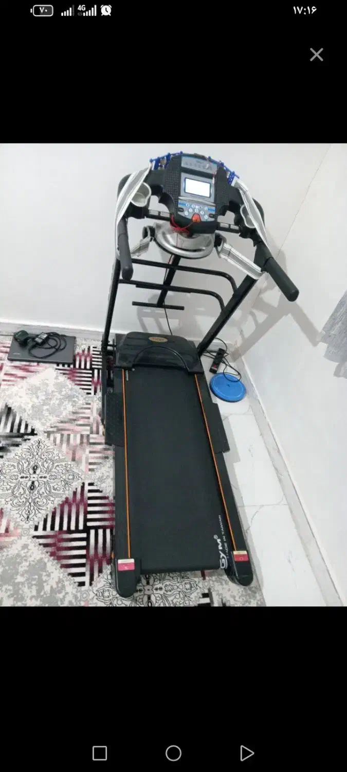 تردمیل کم کار|تجهیزات ورزشی|سرخس, |دیوار